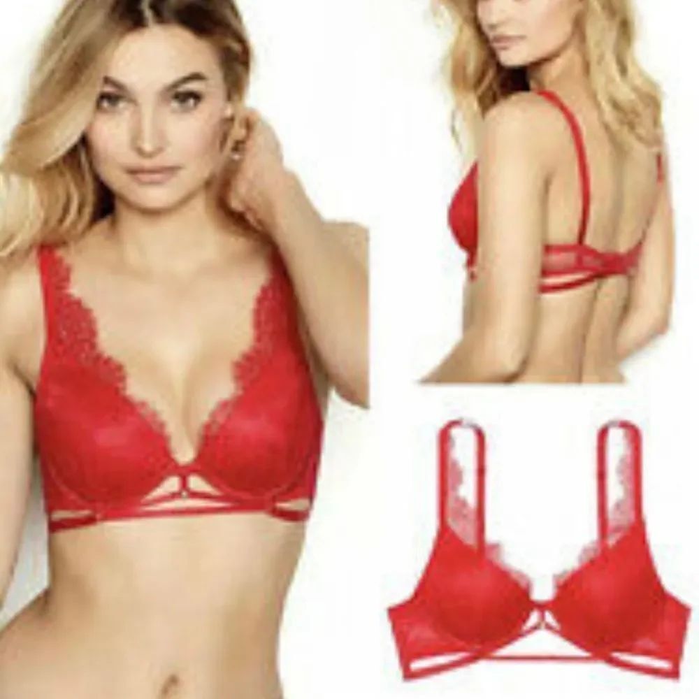Victoria's Secret 32C Very Sexy Lightly Lined Plunge Bra